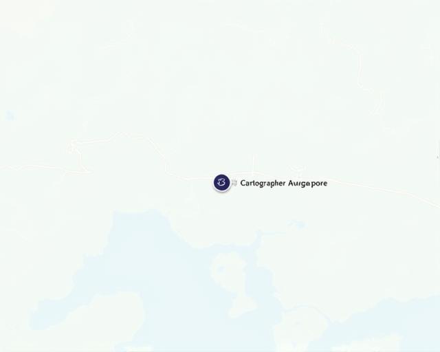 A map showing the location of Cartographer Auto Spa in the Central Business District of Singapore, specifically at 18 Marina Boulevard.